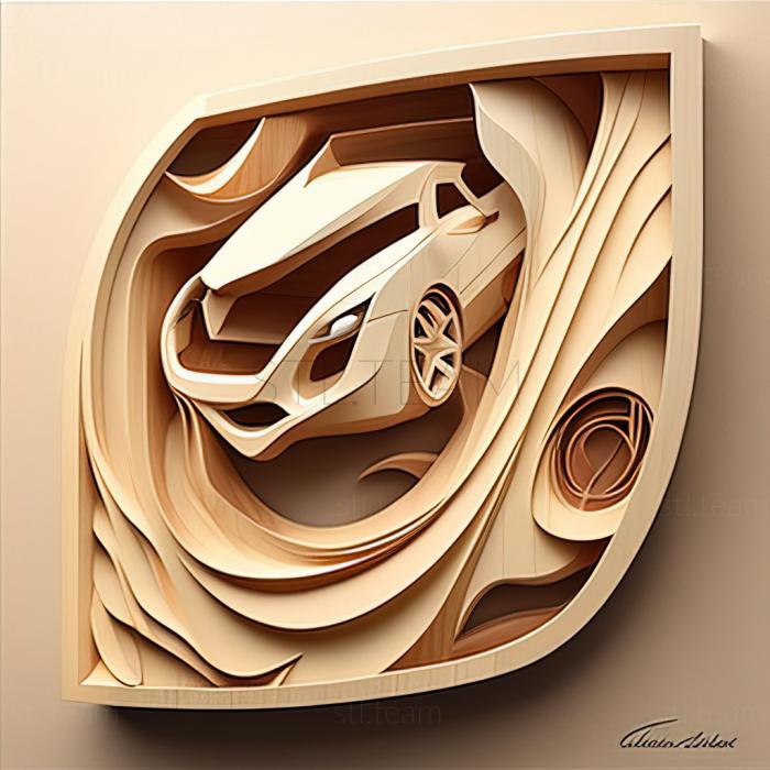 3D model Mazda5 (STL)